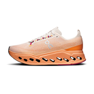 On Cloudsurfer Max men's max cushion running shoes in Pearl/Tangerine, medial view