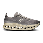 On Cloudsurfer Max men's max cushion running shoes in Asphalt/Ice, lateral view