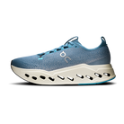 On Cloudsurfer Max men's max cushion running shoes in Dust/Ivory, medial view