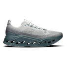 On Cloudsurfer Max men's max cushion running shoes in Iceberg/Olive, lateral view