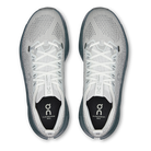 On Cloudsurfer Max men's max cushion running shoes in Iceberg/Olive, top view