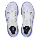 On Cloudsurfer Max men's max cushion running shoes in Wolf/Sailor, top view