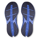 On Cloudsurfer Max men's max cushion running shoes in Wolf/Sailor, outsole view