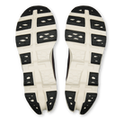 On Cloudmonster 3 men's running shoes in Black/Ivory, outsole view