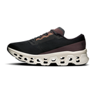 On Cloudmonster 3 men's running shoes in Black/Ivory, medial view