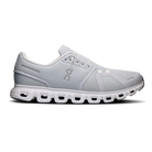 On Cloud 6 men's walking shoes in Glacier/White, lateral view