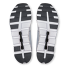 On Cloud 6 men's walking shoes in Glacier/White, outsole view