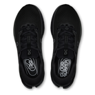 On Cloudsurfer 3 men's max cushion running shoes in Black/Black, top view