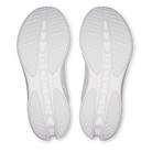 On Cloudsurfer 3 men's max cushion running shoes in White/White, outsole view