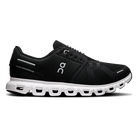 On Cloud 6 men's walking and lifestyle shoes in Black/White, lateral view