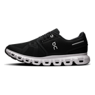 On Cloud 6 men's walking and lifestyle shoes in Black/White, medial view
