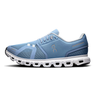 On Cloud 6 women's running shoes in Chambray/White, medial view