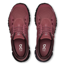 On Cloud 6 women's running shoes in Barberyy/OX, top view