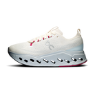 On Cloudsurfer Max women's running shoes in Ivory/Arctic, medial view
