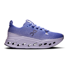 On Cloudsurfer Max women's running shoes in Sailor/Thistle, lateral view