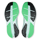 On Cloudsurfer Max women's running shoes in Ivory/Flurry, outsole view