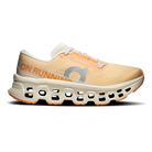 On Cloudmonster 3 Women's running shoes in Squash/Ivory, lateral view