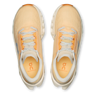 On Cloudmonster 3 Women's running shoes in Squash/Ivory, top view