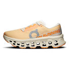 On Cloudmonster 3 Women's running shoes in Squash/Ivory, medial view