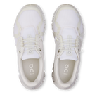 On Cloud 6 men's walking and lifestyle shoe in White/White, top view