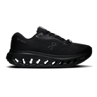 On Cloudsurfer 3 women's max cushion running shoe in Black/Black, lateral view