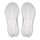 On Cloudsurfer 3 women's max cushion running shoes in White/White, outsole view