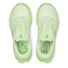 On Cloudsurfer 3 women's max cushion running shoes in Flowerbud/Lucent, top view