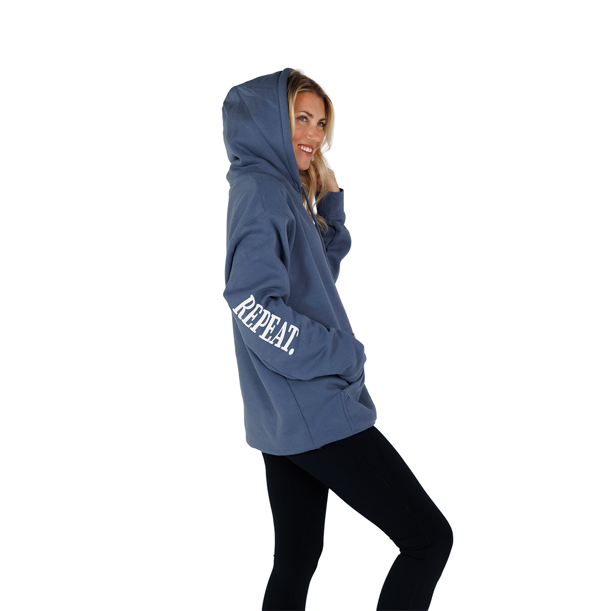 F2R Eat Sleep Run Hood
