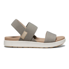 KEEN Elle Backstrap women's sandal in Brindle/Birch, lateral view