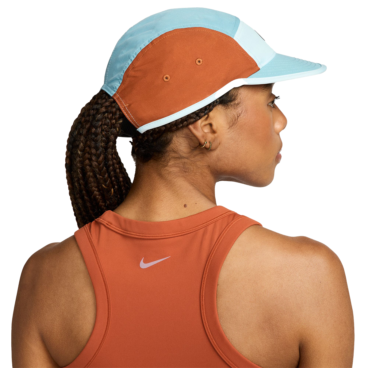 Nike Dri FIT Fly Hat Brown   Blue Unisex