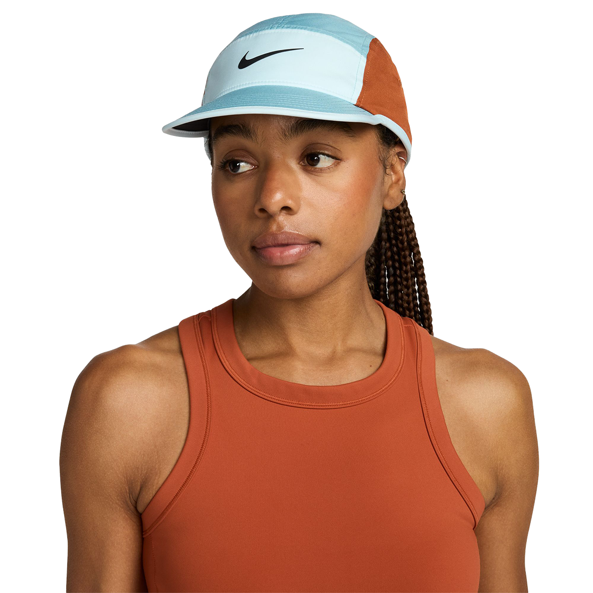 Nike Dri FIT Fly Hat Brown   Blue Unisex