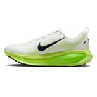 Nike Vomero 18 men's running shoes in White/Black/Barely Volt/Volt/Electric Green/Seaweed, medial view