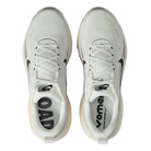 Nike Vomero 18 men's running shoes in Summit White/Black/Sail/Coconut Milk, top view