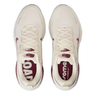Nike Vomero 18 women's running shoes in Pale Ivory/Dark Team Red/Red Sepia, top view