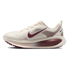 Nike Vomero 18 women's running shoes in Pale Ivory/Dark Team Red/Red Sepia, medial view