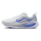Nike Vomero 18 women's running shoes in White/Royal Pulse/Football Grey, medial view