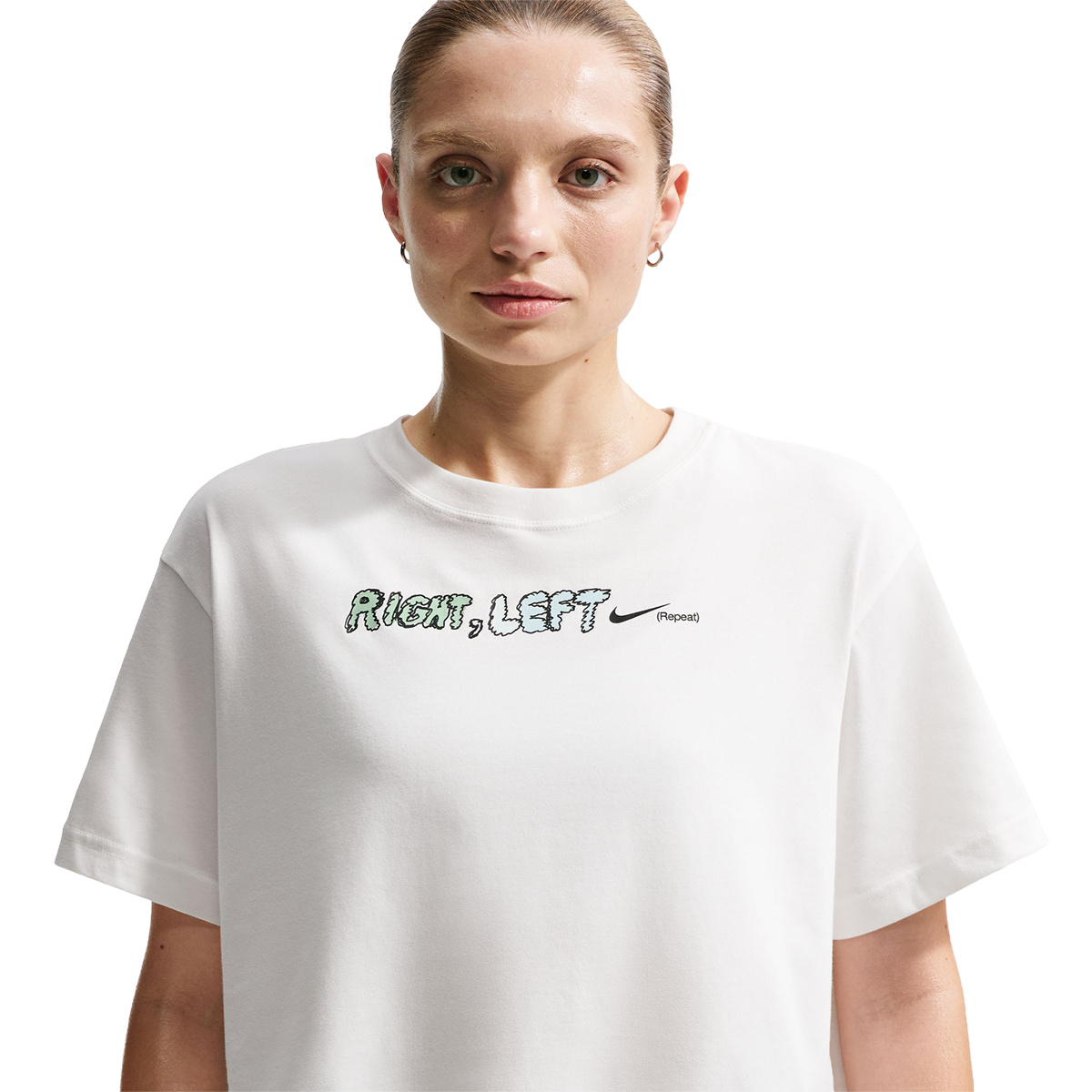 Nike Swift Dri-FIT Short-Sleeve Cropped Running T-Shirt
