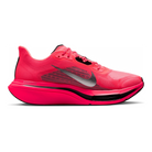 Nike Pegasus Plus 2 running shoe in Flash Crimson/Metallic Silver/Black, lateral view