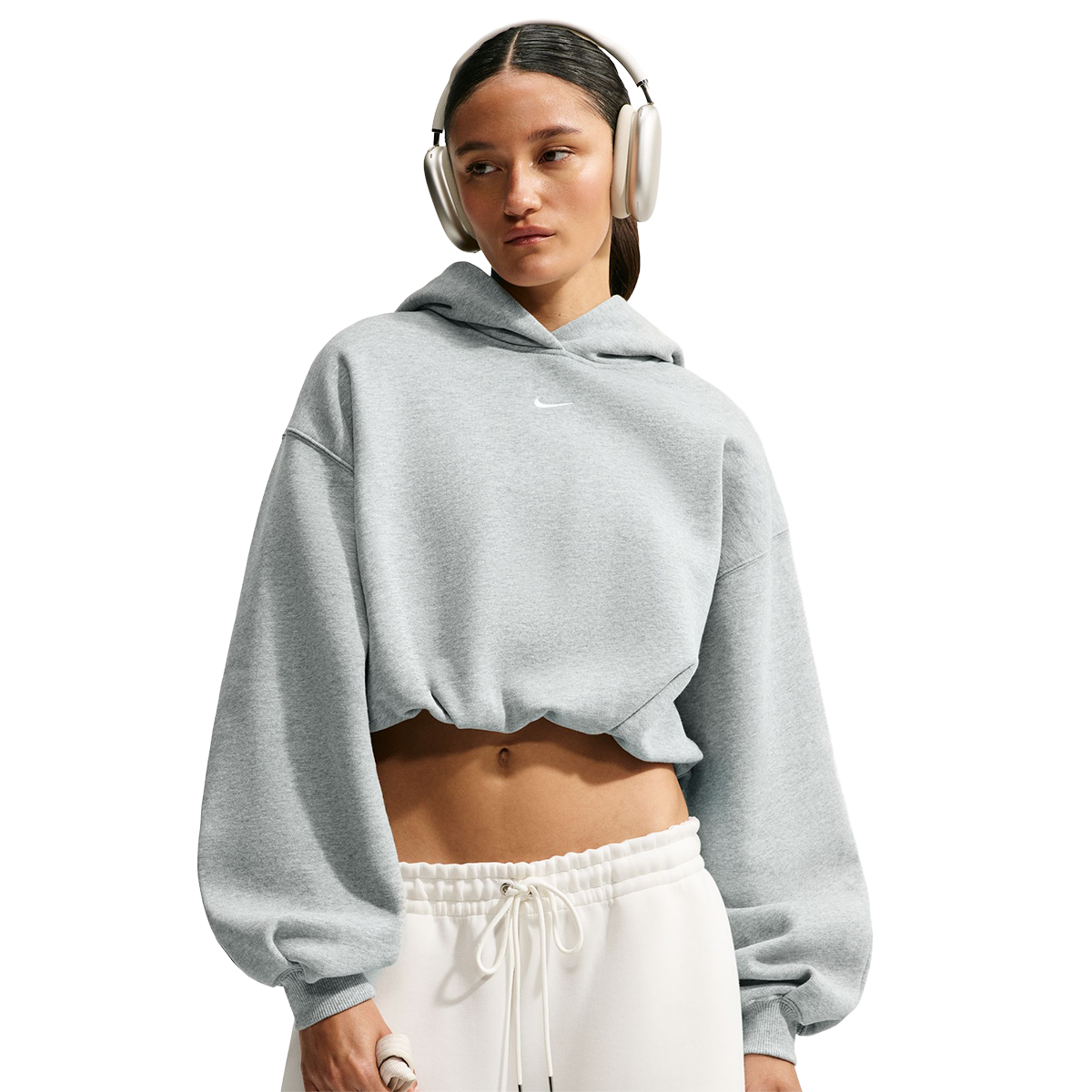 Nike Oversized Cropped Hoodie