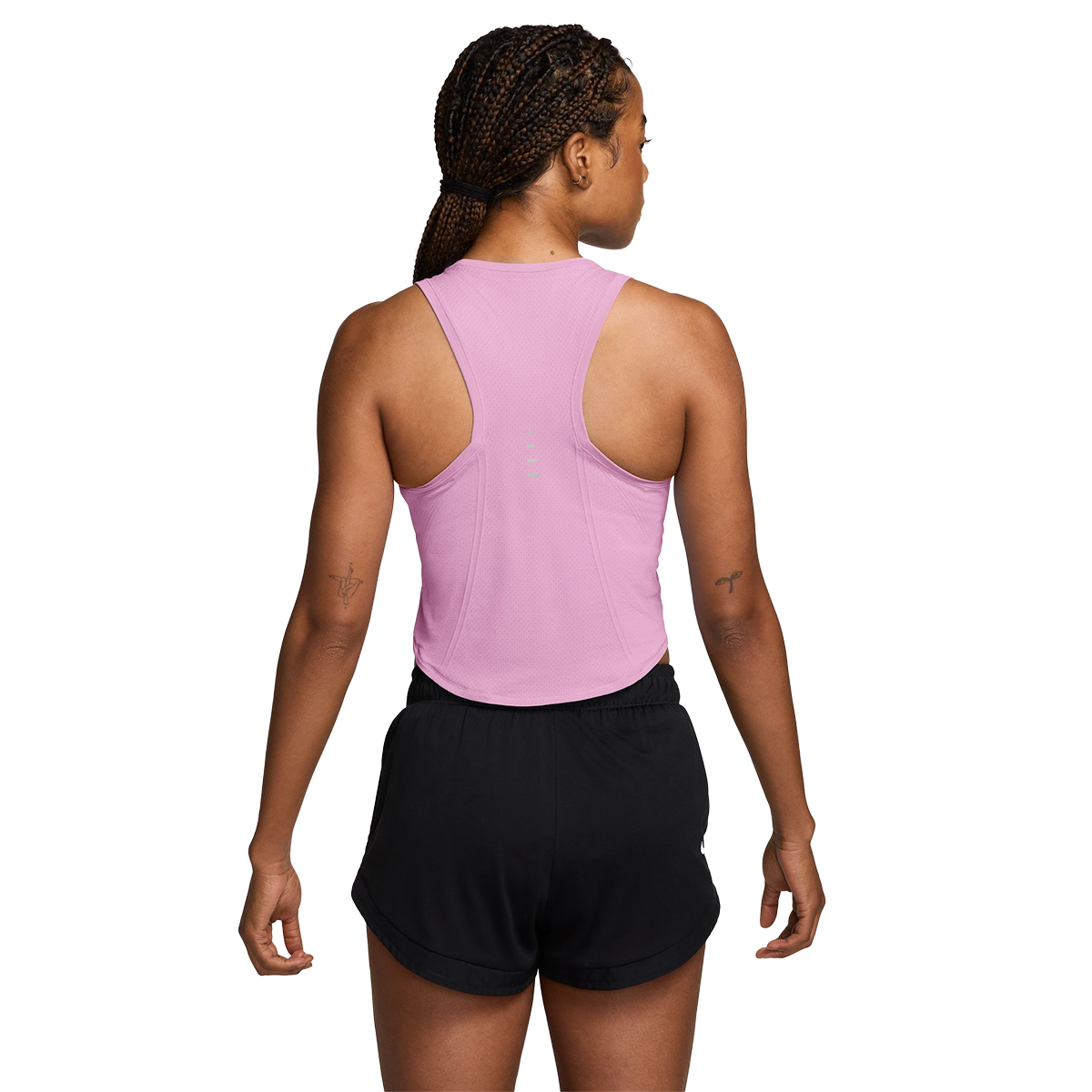Nike Dri-FIT Seamless Cropped Running Tank Top