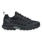 Merrell Speed Strike 2 WP men's hiking shoe in Black, lateral view