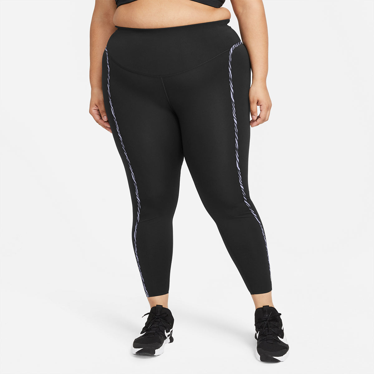 Nike One Luxe Icon Clash Tights – Fit2Run - Main Image