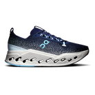 On Cloudsurfer Max men's max cushion running shoes in Midnight/Ivory, lateral view