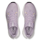 On Cloudsurfer Max women's running shoes in Foxglove/Ivory, top view