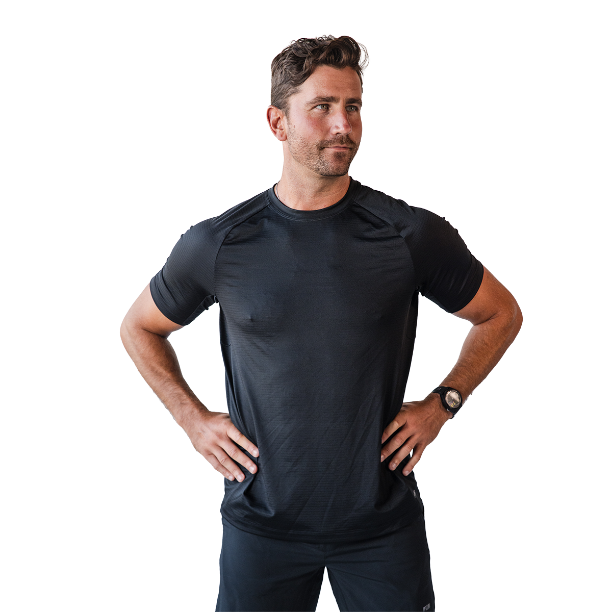 F2R Air Sense Textured Crew Neck Tee