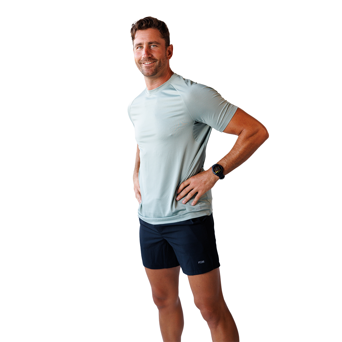 F2R Air Sense Textured Crew Neck Tee