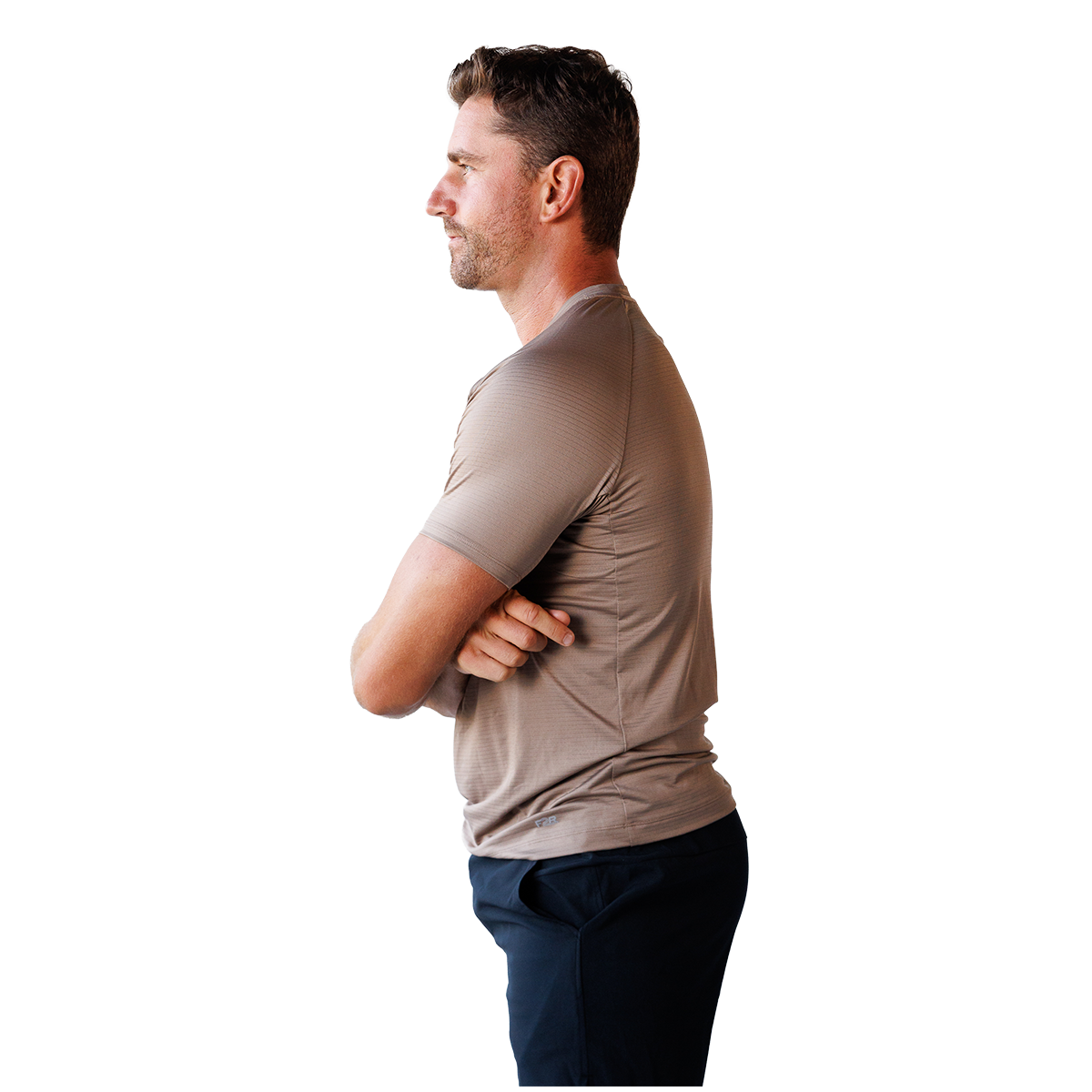 F2R Air Sense Textured Crew Neck Tee