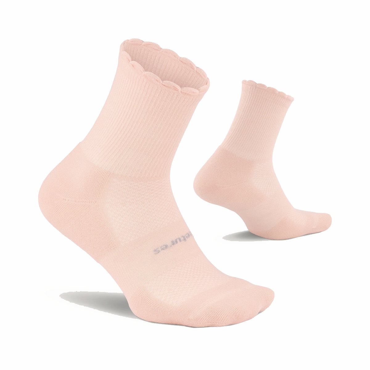 Feetures High Performance Max Cushion Quarter Tall Scallop