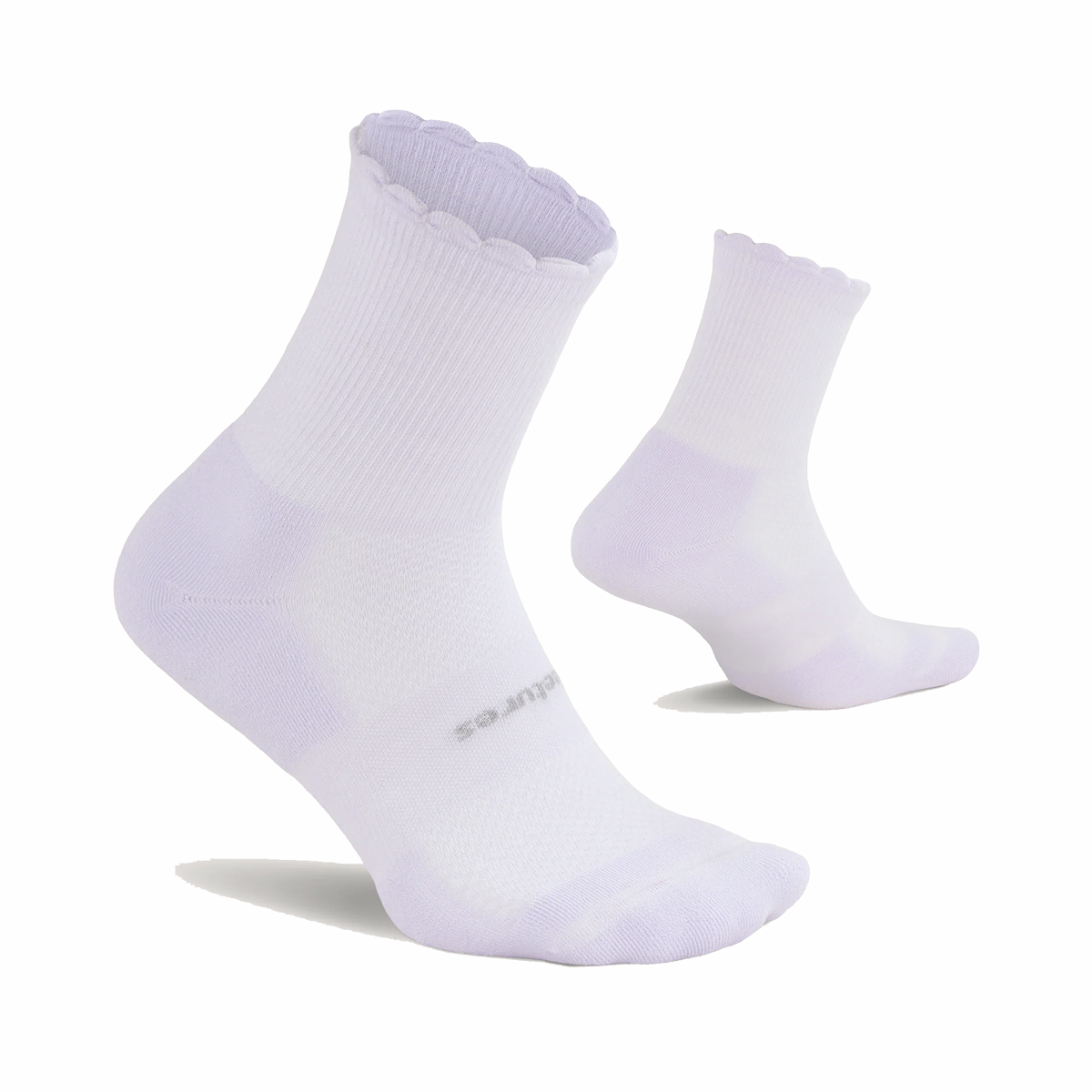 Feetures High Performance Max Cushion Quarter Tall Scallop