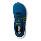 Topo Phantom 4 men's running shoe in Blue/Lime, top view